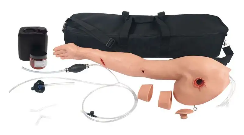 Bras d'entraînement au contrôle des hémorragies