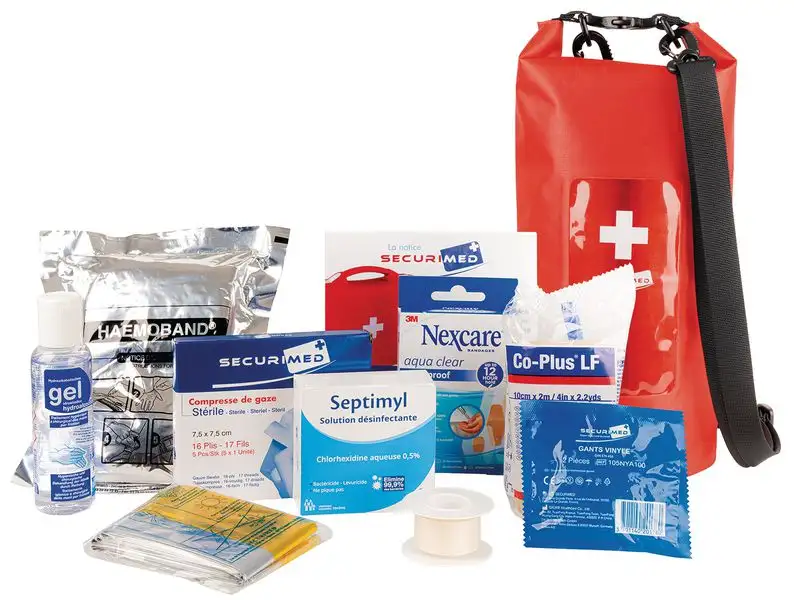 Trousse de secours étanche réglementaire Bateau
