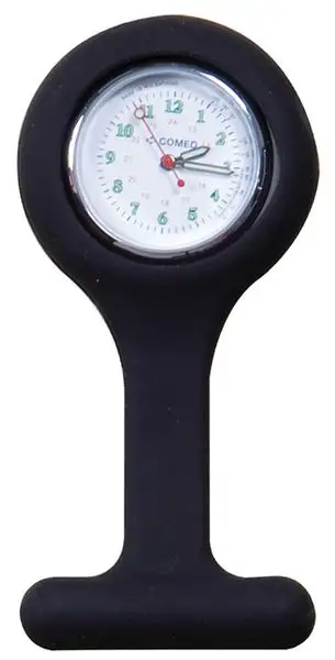 Montre infirmière portative et étanche