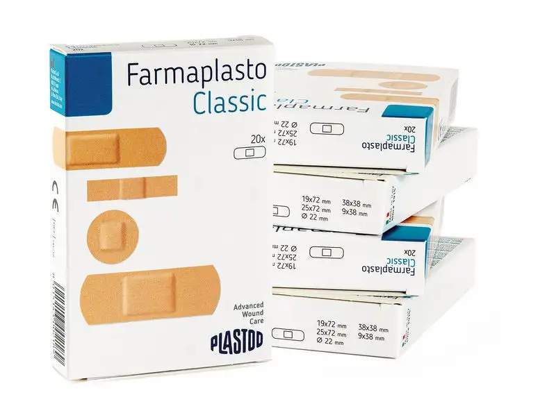 Assortiment de pansements en plastique