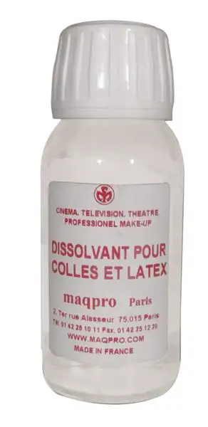 Dissolvant colles et latex
