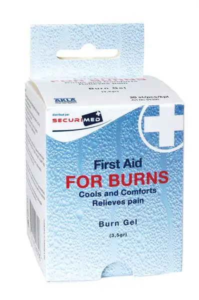 Dosettes gel d'eau pour brûlure thermique