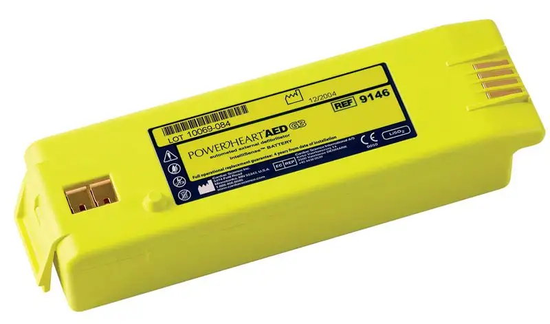 Batterie lithium pour défibrillateur Powerheart G3