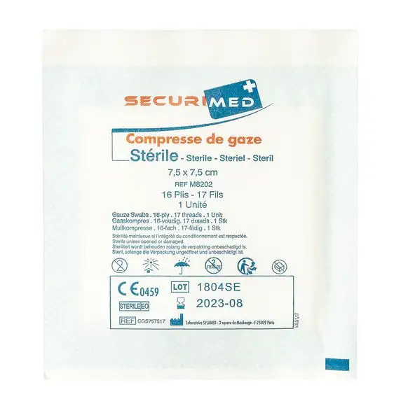 Compresse de gaze stérile Securimed