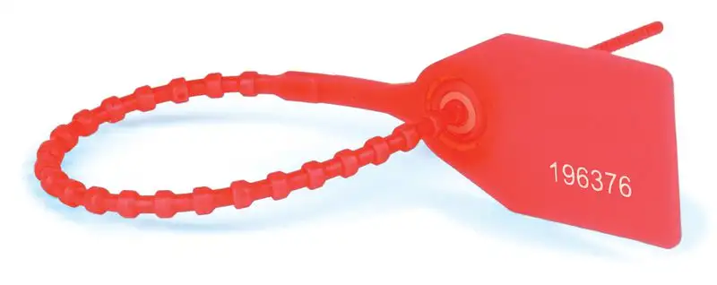 Scellés numérotés en plastique