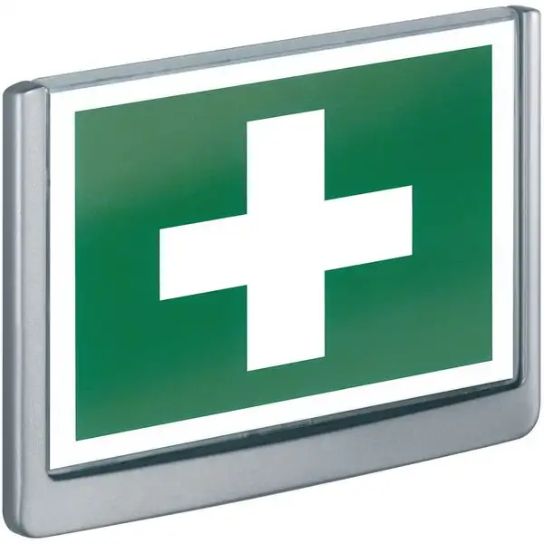 Plaque signalétique de porte