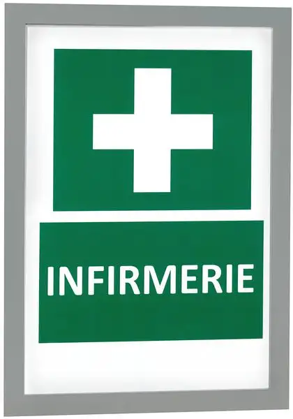 Cadre d'affichage adhésif