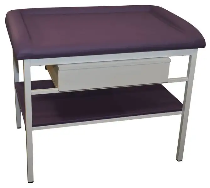 Table pédiatrique à tiroir et porte-rouleau Vog Médical