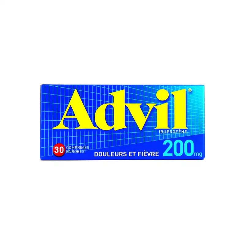 Advil 200mg Ibuprofène 30 comprimés enrobés