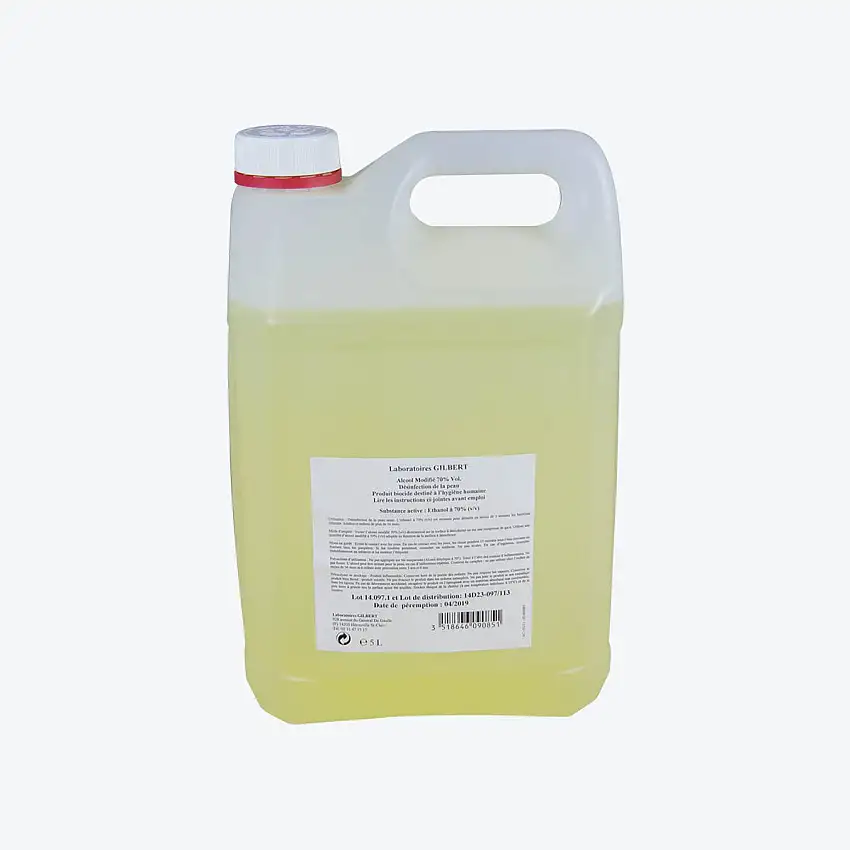 Alcool modifié 70% - 5 Litres - Gilbert