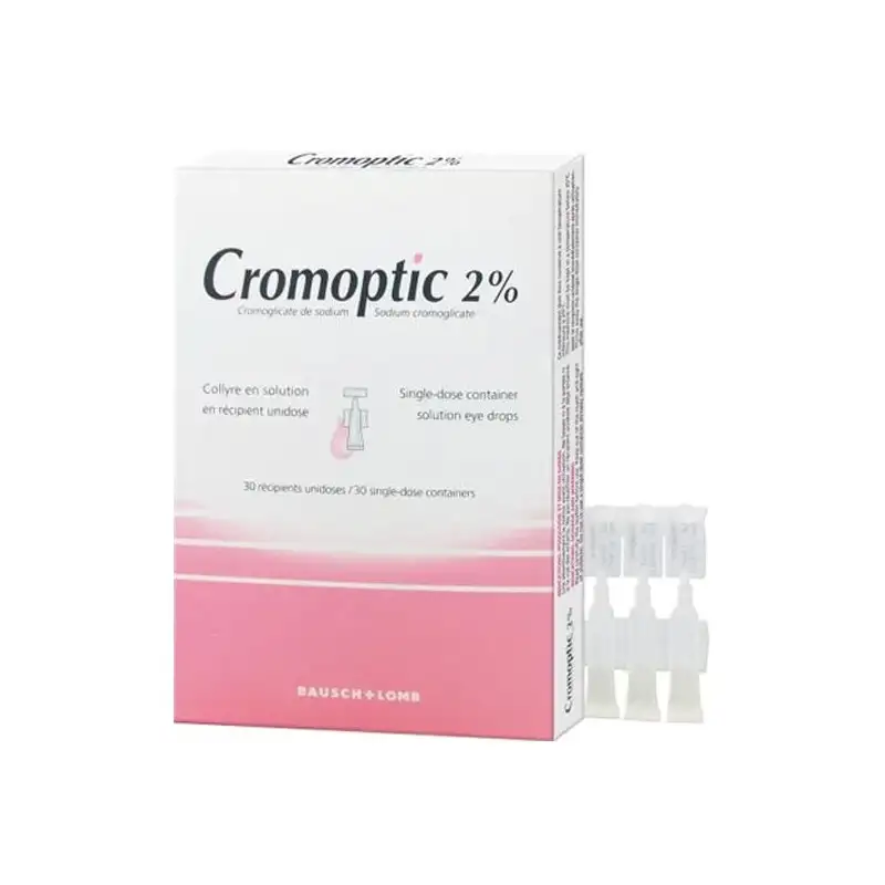 Bausch & Lomb Cromoptic 2% collyre 30 unidoses