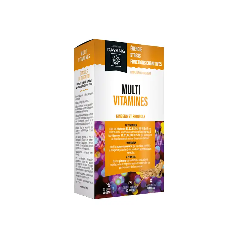 Dayang Multivitamines 30 gélules