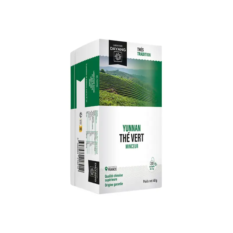 Dayang Thé vert liliang 20 infusettes