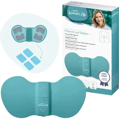 Electrostimulateur pour le bien-être menstruel Beurer EM 55 Menstrual Relax+