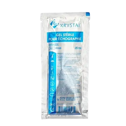 Gel échographique Krystal - stérile (48 sachets de 20ml)