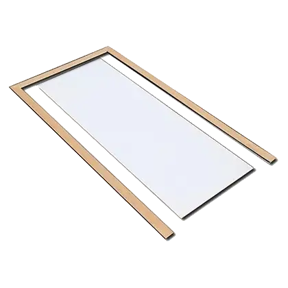 Kit plombage porte 2 vantaux ISOREL en 0.5 Pb