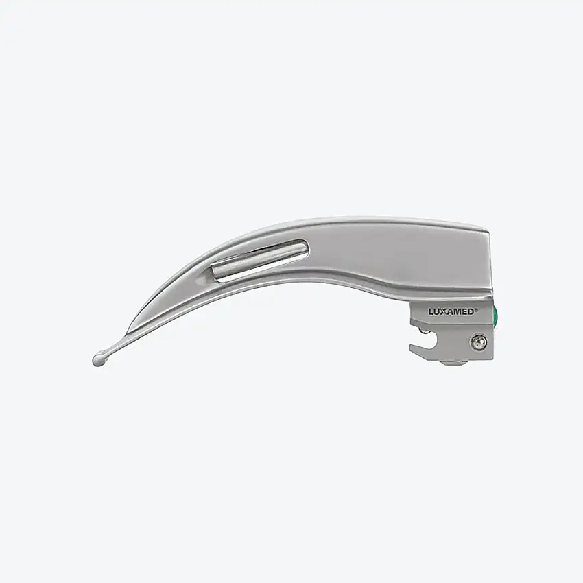 Lame de laryngoscope macintosh - F.O - Pour fibre optique remplaçable - Mac 0 - Luxamed
