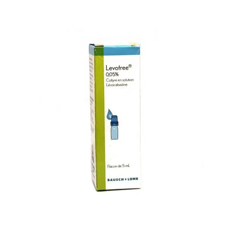 Levofree 0.05% Lévocabastine collyre 5ml
