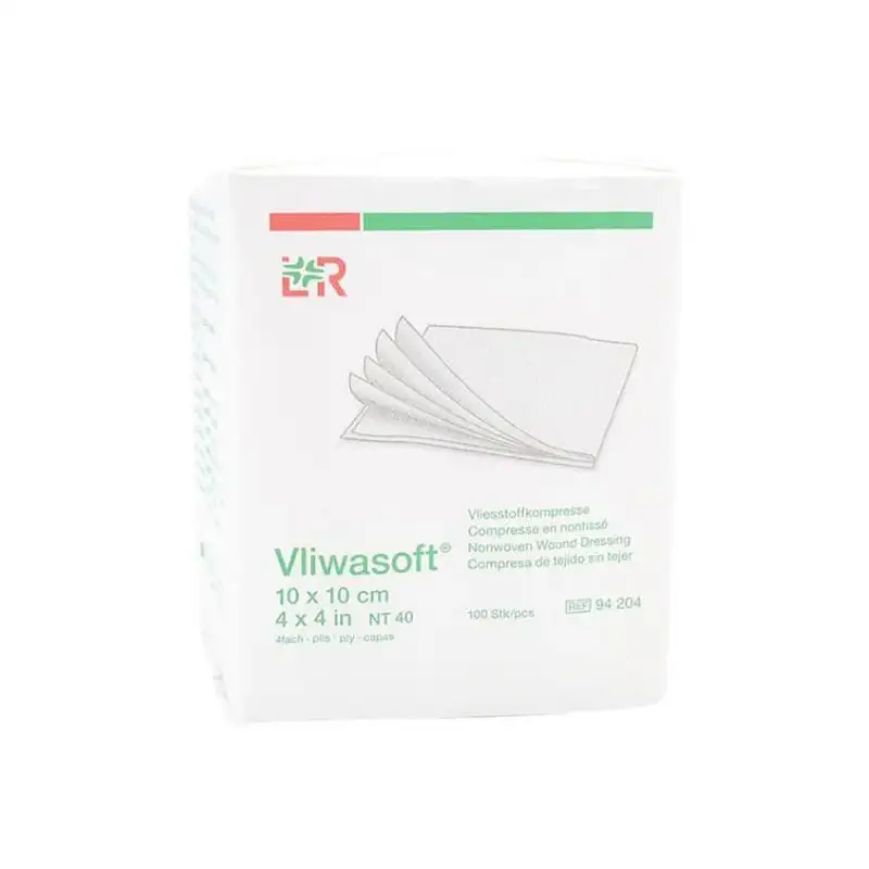 Lohmann Vliwasoft compresse non tissée stérile 10 x 10cm NT40