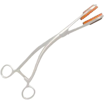 Mors en caoutchouc de rechange pour pince césarienne en inox - Usage vétérinaire