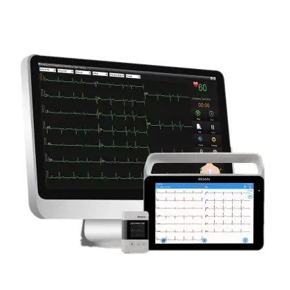 Pack Cardio 5 Edan ECG ISE Plus + holter ECG SE-2003 + logiciel de données