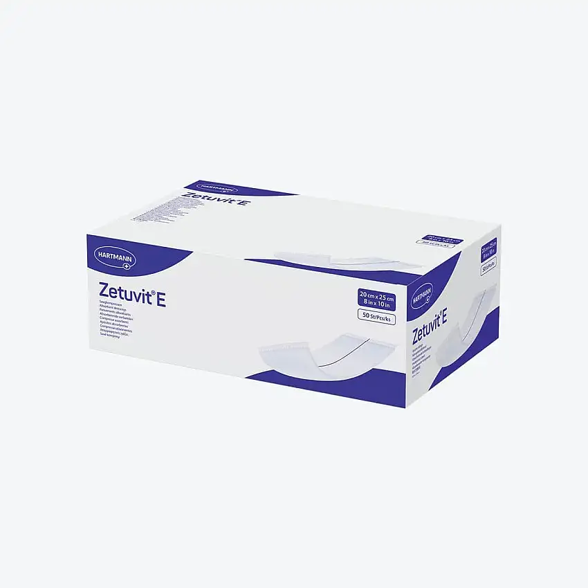 Pansement Zetuvit - Non stérile - 20 x 25 cm - Par 50 - Hartmann