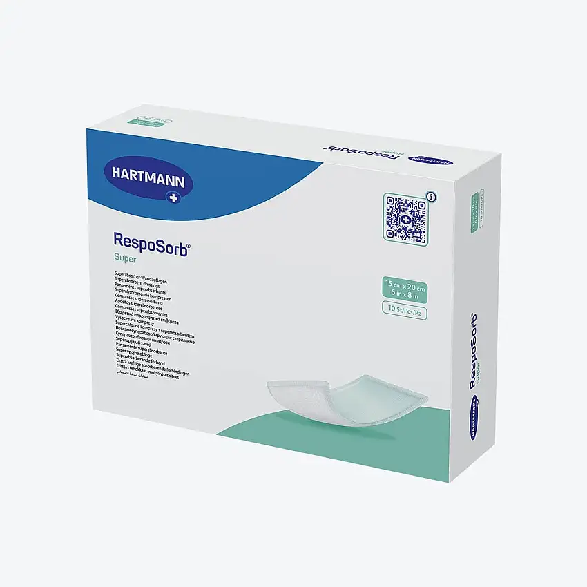 Resposorb - Pansement super absorbant - 15 x 20 cm - Par 10 - Hartmann
