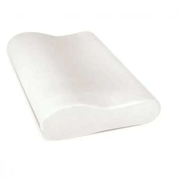 Oreiller Sissel Soft Curve Compact Taille Compact + Housse Velours Ecru