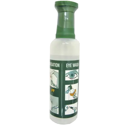 Solution saline stérile pour le kit pour lavage oculaire (500 ml)