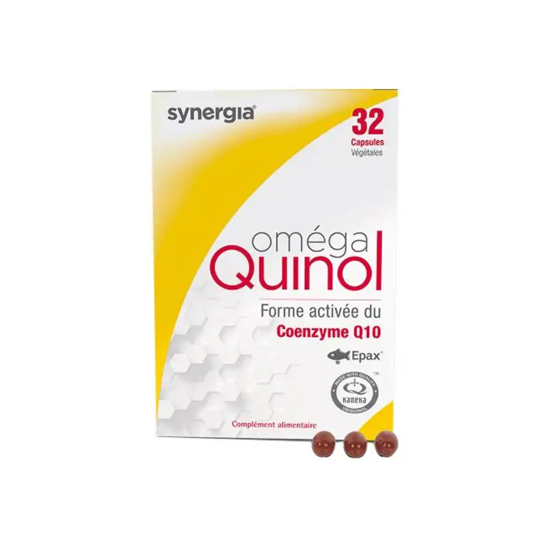 Synergia Oméga Quinol 32 capsules