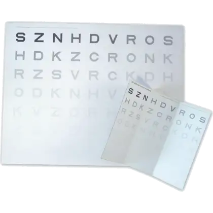 Test de sensibilité du contraste Gima - 40 cm