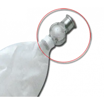 Valve pour réservoir d'oxygène Gima 2.5 L