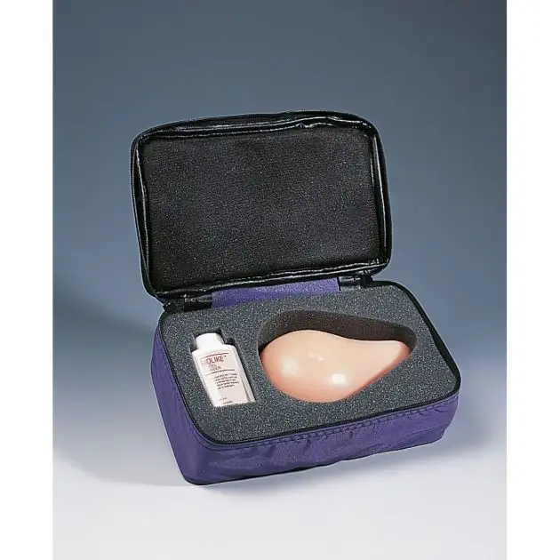 Modèle standard d'auto-examen des seins, beige